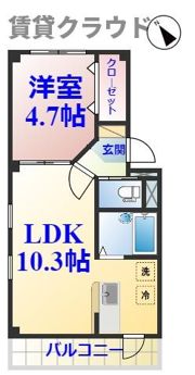 サンモール千葉寺の間取り画像