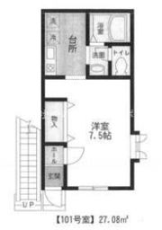 アベニールハイツの間取り画像