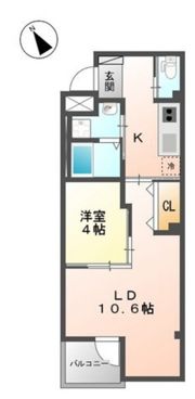 ルリアンソールの間取り画像