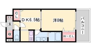 デコール神戸Ⅱの間取り画像