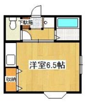 第2コーポ市瀬の間取り画像