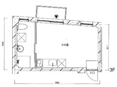 双葉町のアパートメントの間取り画像