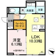 アヴァンス千住緑町の間取り画像