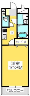 ディアパレスの間取り画像
