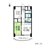 ロイヤルヒルズ柳生Ⅲの間取り画像