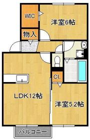ミユナの間取り画像