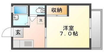 メゾンドHARAの間取り画像