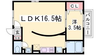 ヒルサイドレジデンスの間取り画像