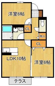 アンバー アーク太田の間取り画像
