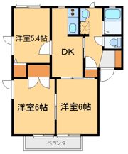 ボナールAの間取り画像