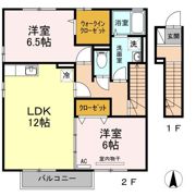 グランモア石井 A棟の間取り画像