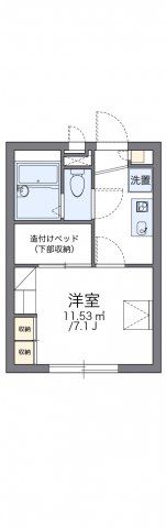 レオパレスみどりの間取り画像