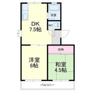 グランドハイツIの間取り画像