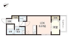 セブンプロート船越南3丁目の間取り画像