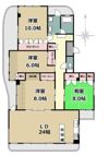 ハイツ中町の間取り画像