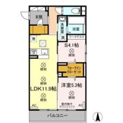 ルシエールの間取り画像