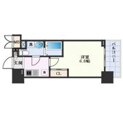 レジュールアッシュ塚本の間取り画像
