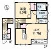 シルフィード山波 B棟の間取り画像