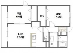 ラフレシールの間取り画像