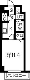 ヒルズ小松の間取り画像