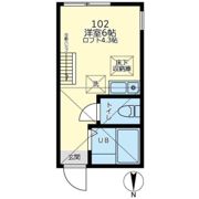 ユナイト逸見フリーチュアの間取り画像