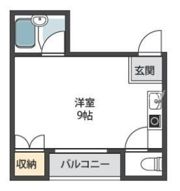 シャルマン大宮の間取り画像