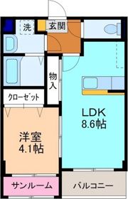 Cala rossoの間取り画像