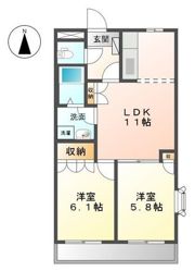 オータム めぐみの間取り画像