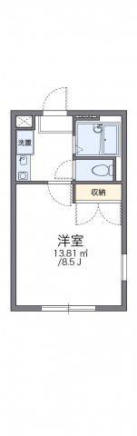 レオパレスレストⅡの間取り画像