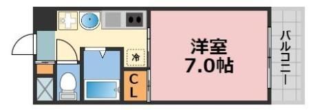 北堀江GGRの間取り画像