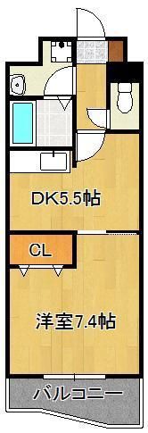 ベイプレイス小倉の間取り画像