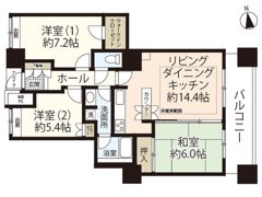 アーバンビューグランドタワーの間取り画像