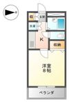 シティーハイツの間取り画像