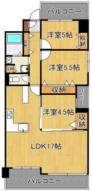 コモグランデの間取り画像
