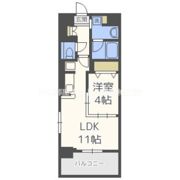 江坂 和の間取り画像