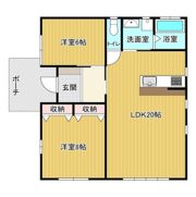 大岩田戸建の間取り画像