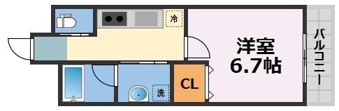 Lasperanza Morinomiyaの間取り画像