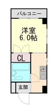 ポプリ六甲の間取り画像