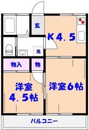 ヒカリコーポの間取り画像