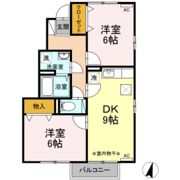 エスポワールえなみ A棟の間取り画像