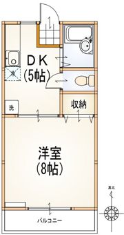 サニーコーポの間取り画像