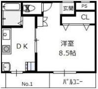 サンメゾン13の間取り画像
