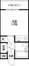 ハオスルーケの間取り画像