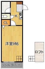 フェリスカーサ鳴水の間取り画像