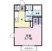クレール西浦和Cの間取り画像