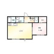 パルデロート Fの間取り画像