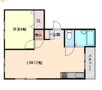 ボシュケ六甲の間取り画像