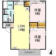 パル東屋敷の間取り画像