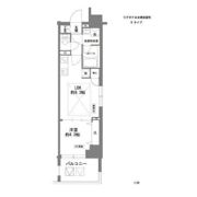 ラグゼナ日本橋の間取り画像