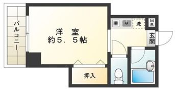 勝どき第三関根ビルの間取り画像